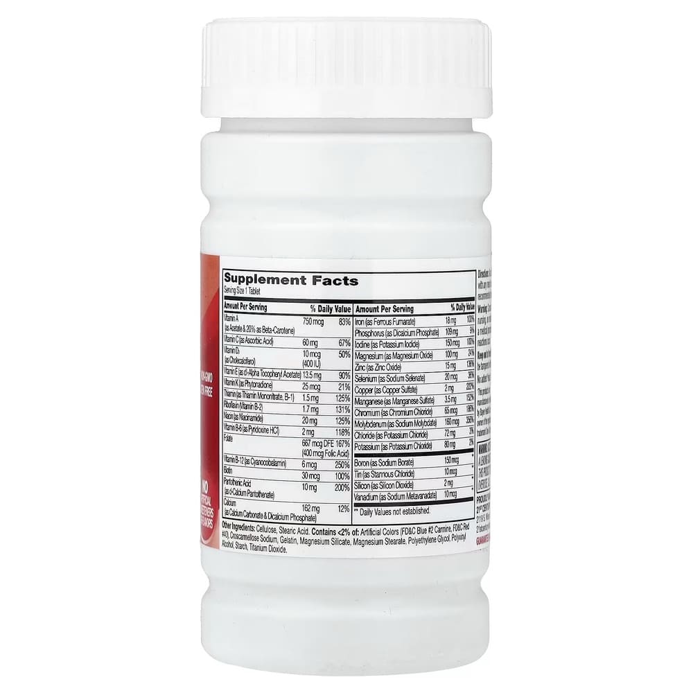 21st century one daily maximum multivitamin multimineral supplement 100 tablets 21st century one daily maximum multivitamin multimineral supplement 100 tablets