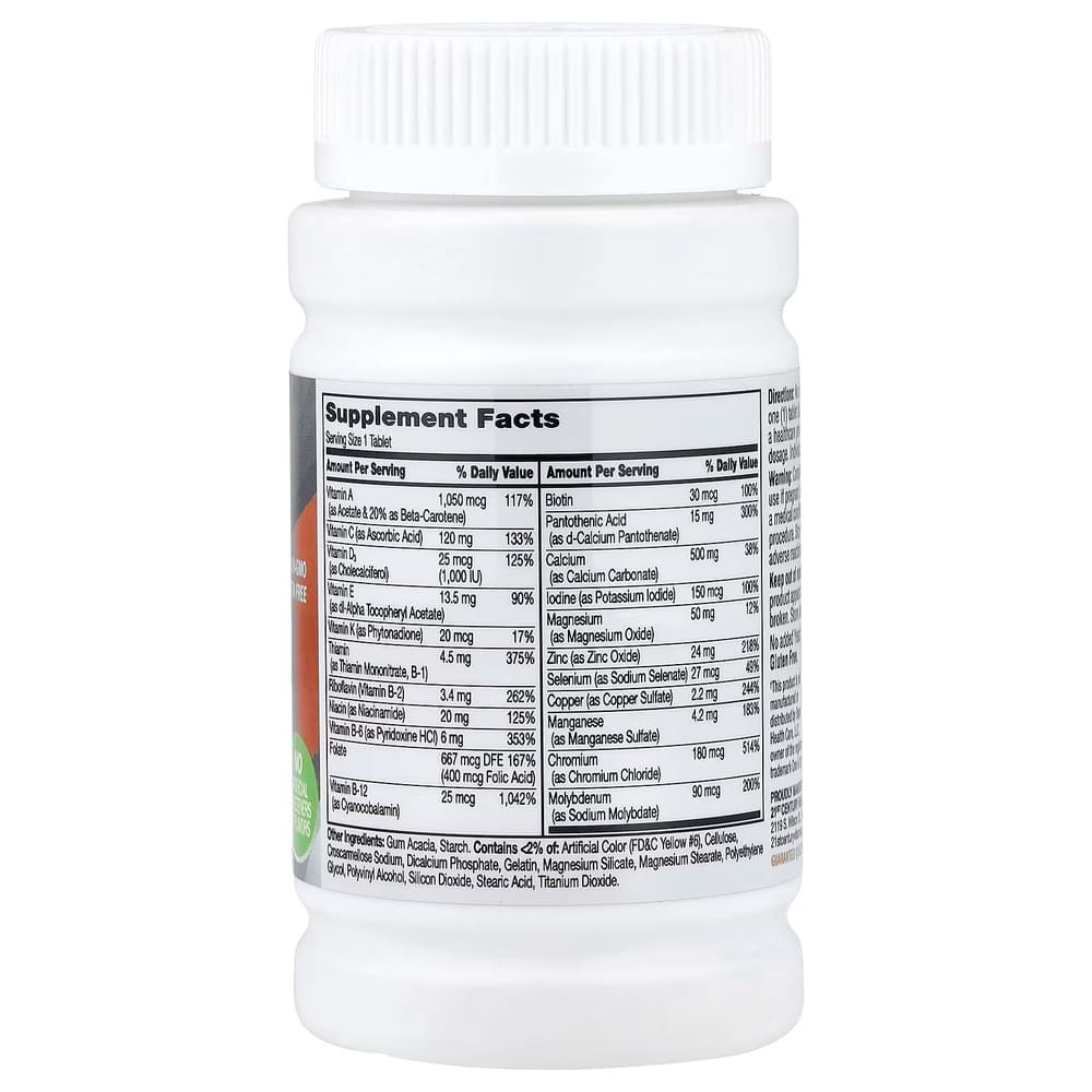 21st century one daily women's 50+ multivitamin multimineral supplement 100 tablets 21st century one daily women's 50+ multivitamin multimineral supplement 100 tablets
