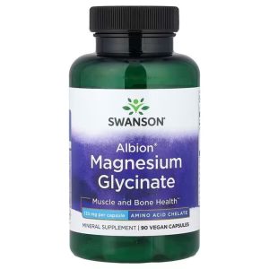 swanson albion magnesium glycinate 133 mg 90 vegan capsules