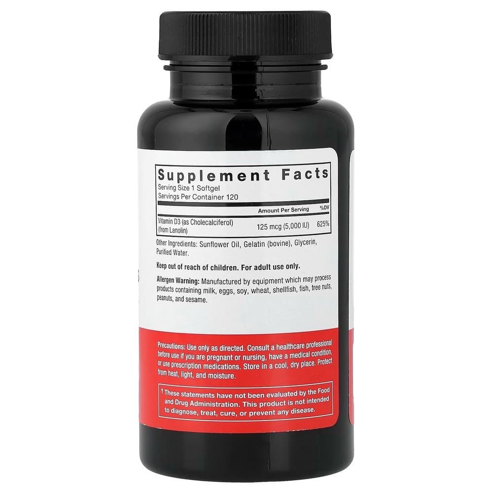 force factor vitamin d3 125 mcg (5,000 iu) – 120 softgels force factor vitamin d3 125 mcg (5,000 iu) – 120 softgels