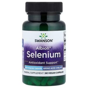 swanson albion selenium 200 mcg – 90 vegan capsules